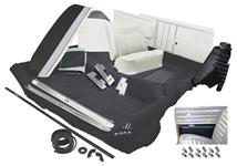 Interior Kit, 1967 Cutlass Holiday, Stage II, Buckets, Convertible, PUI