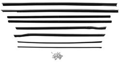 Window Felts, 1965-66 Parisienne, Fastback, Repro Style, 8pc