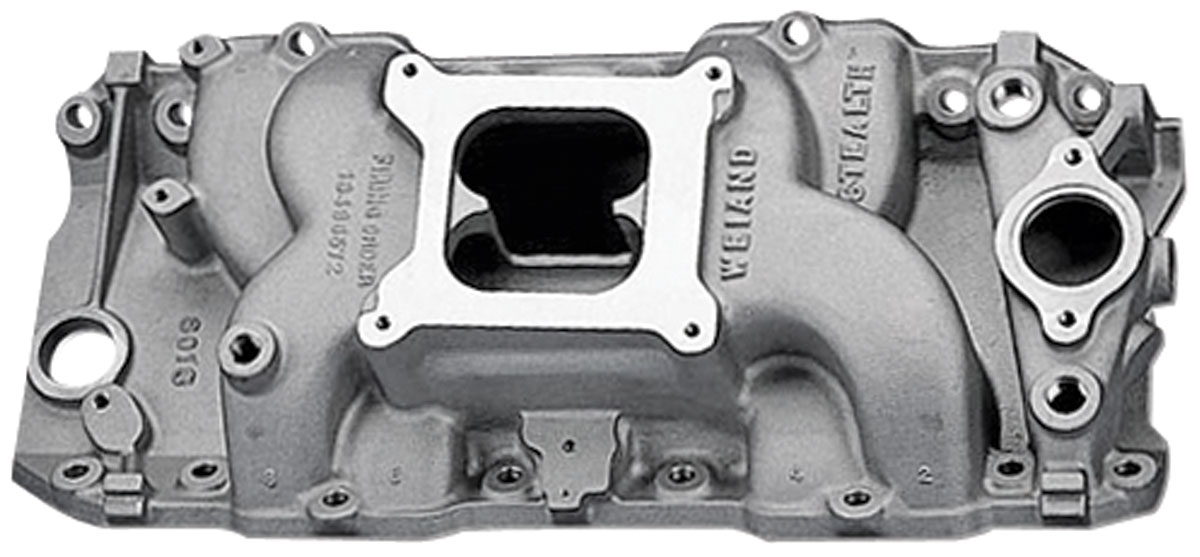 Weiand Performance Stealth Big Block Intake Manifolds oval port heads