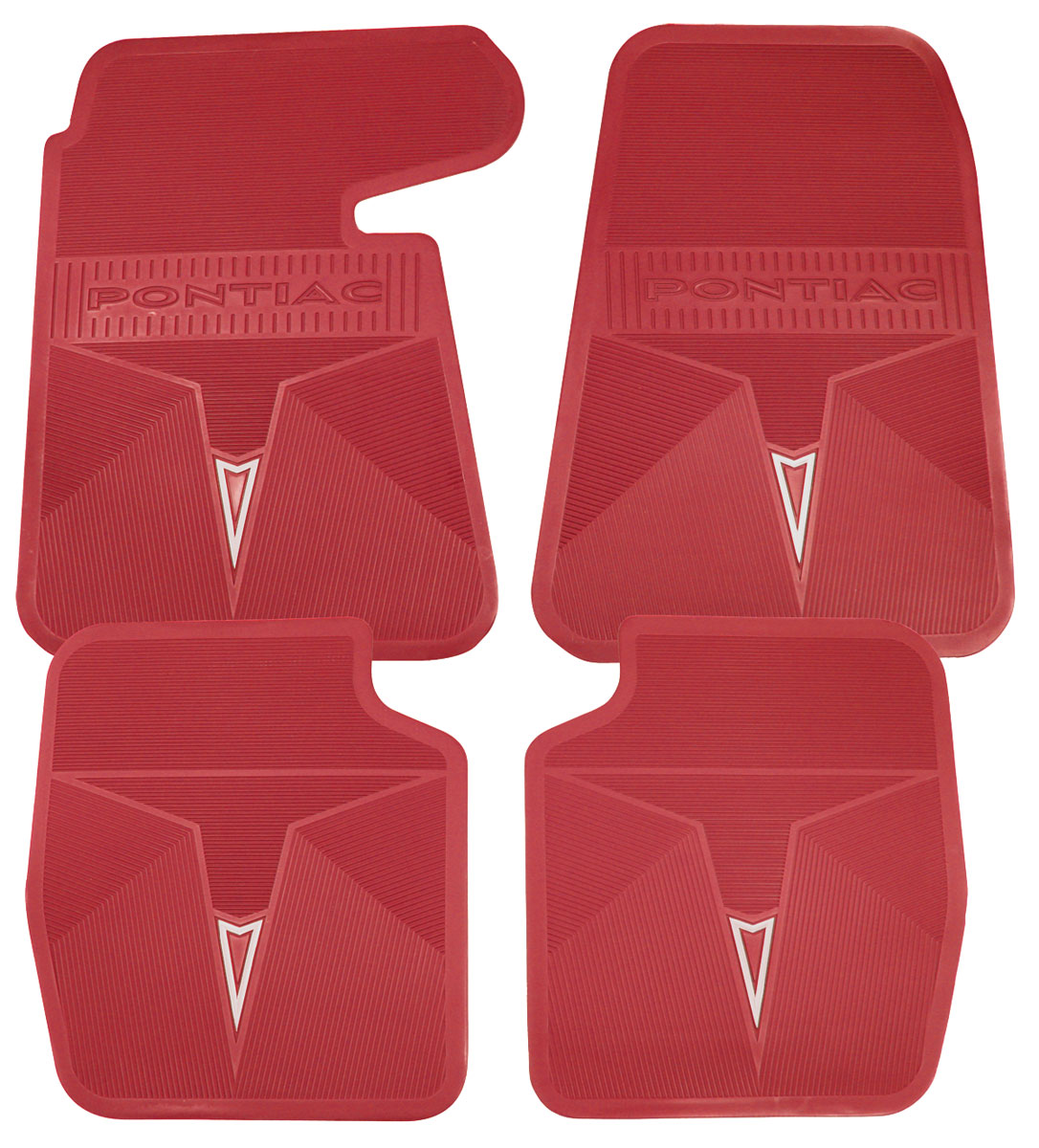Floor Mats, Rubber 1964-65 Pont A, 1964-70 Bonn/Cat, 1965-68 GP
