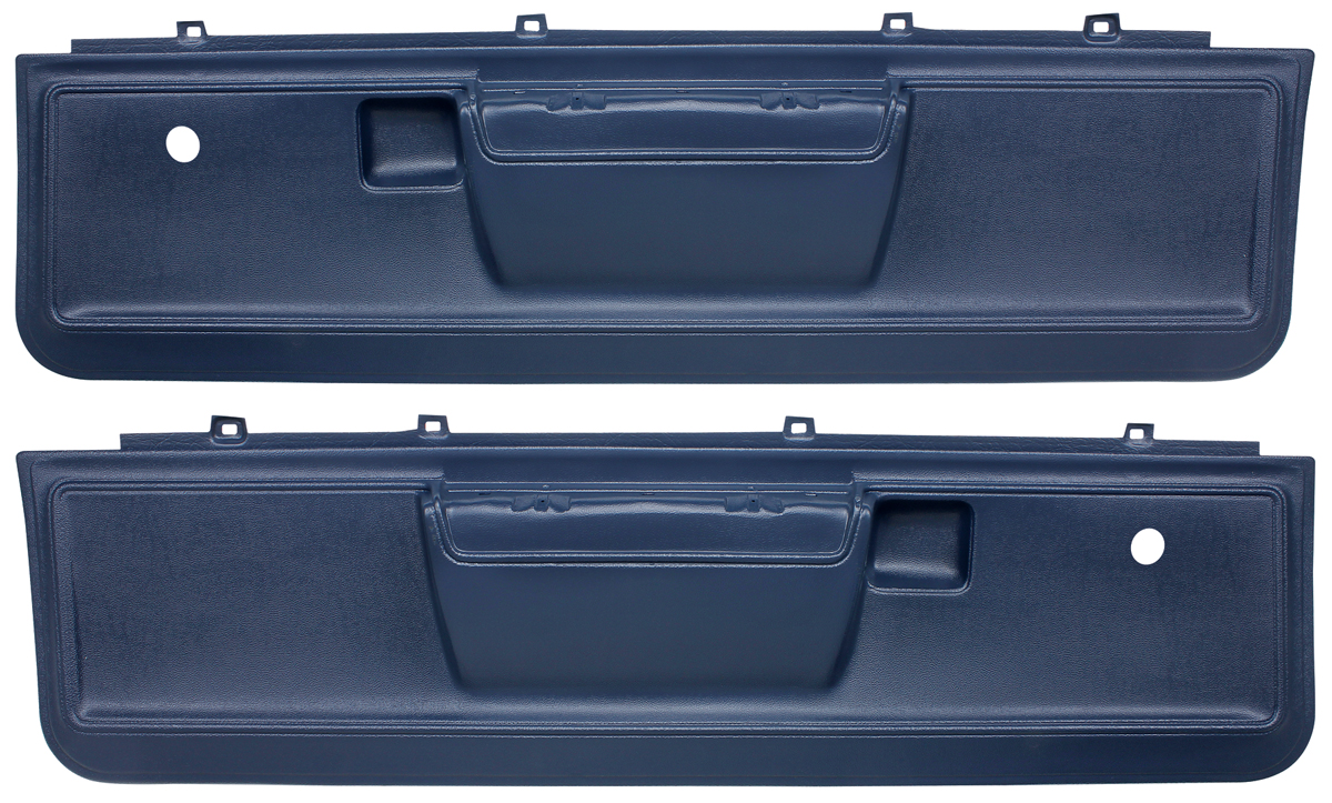 Dashtop - Door Panels, 1973-77 El Camino, Front, Lower, Manual