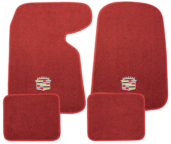 ACC - Cadillac Crest Logo Raylon Floor Mats @ OPGI.com