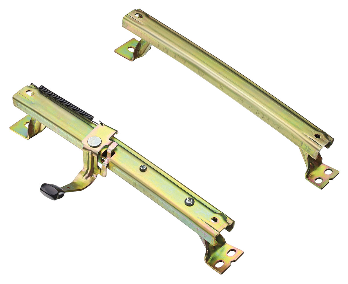 RESTOPARTS - Seat Track Brackets, 1966-72 GM A Body, Bucket @ OPGI.com
