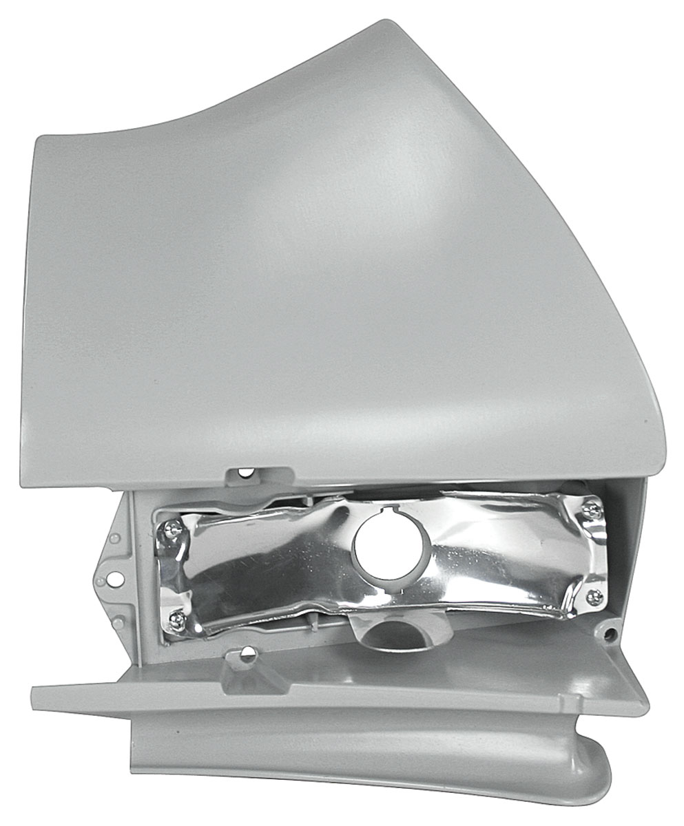1968 Chevelle Quarter Panel Tail Lamp Light Bezels Chrome Metal Pair 2PCS  M1380 