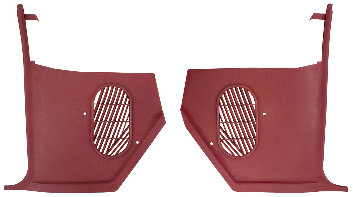 64 Chevelle Kick Panels No Air Conditioning Black Earth JBL 1964