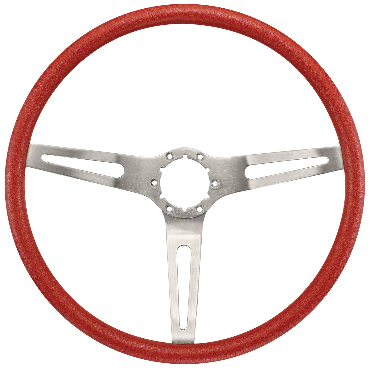 3-Hole Steering Wheel Hub Adapter For 69-94 Chevy & 76-95 CJ5/CJ7 – Fits Grant 3-Hole Wheels, Polished By Forever Sharp