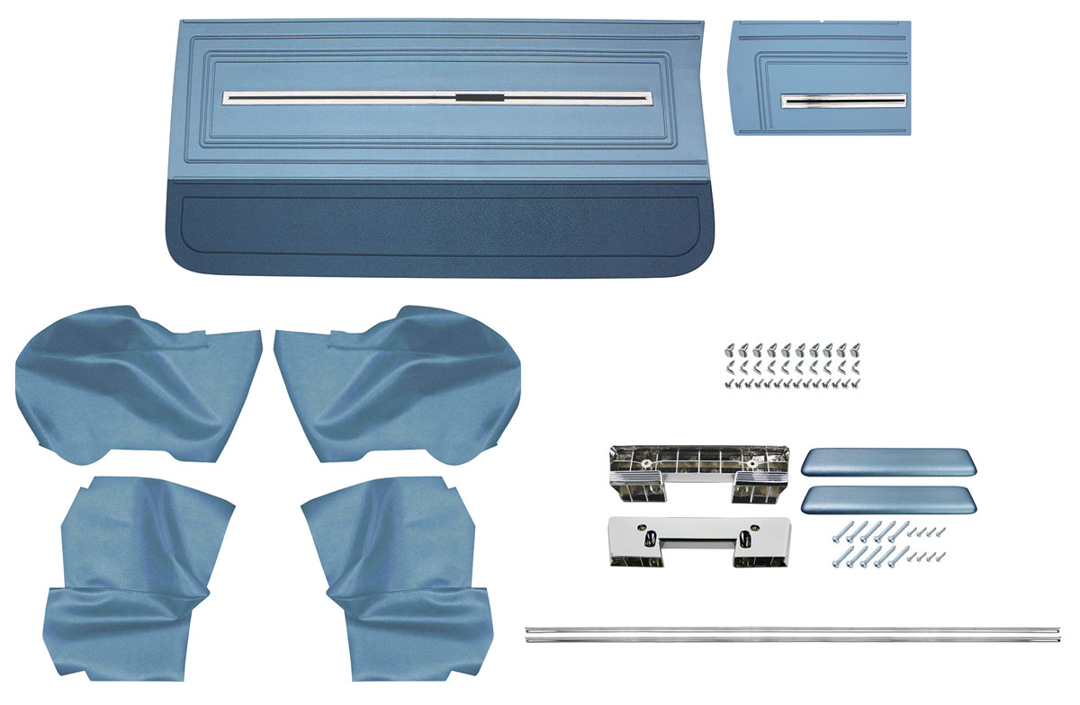 BOUNDARIES / 4枚セット Distinctive Industries - Door Panel Kit, 1966 Chevelle Convertible