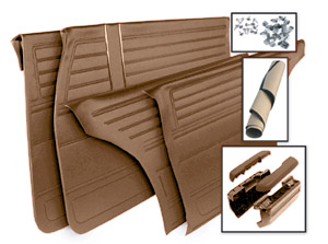 Distinctive Industries - Door Panel Kit, 1965 Chevelle Coupe, DI