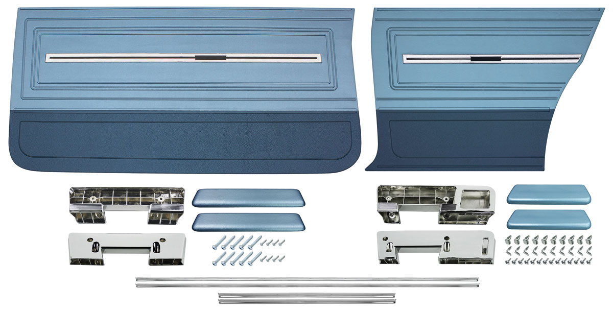 Distinctive Industries - Door Panel Kit, 1966 Chevelle Coupe, DI