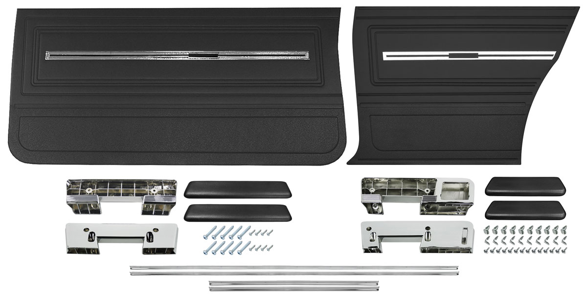 Distinctive Industries - Door Panel Kit, 1966 Chevelle Coupe, DI
