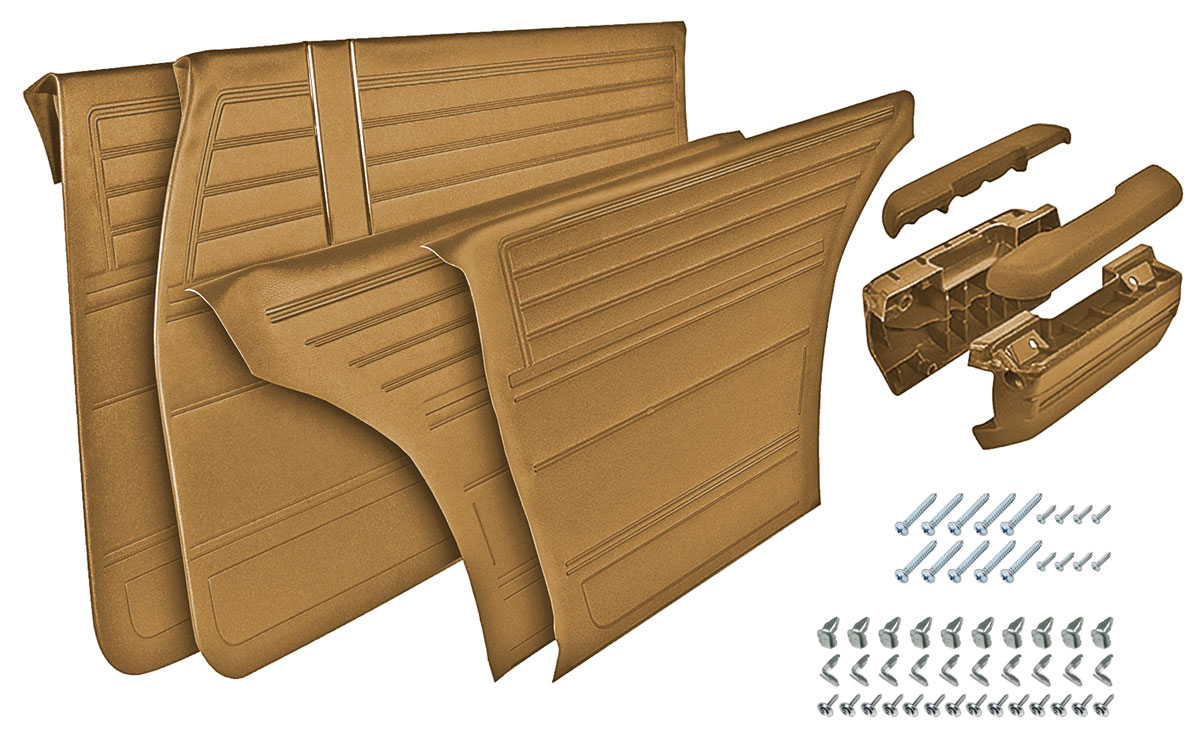 Distinctive Industries - Door Panel Kit, 1968 Chevelle Coupe, DI