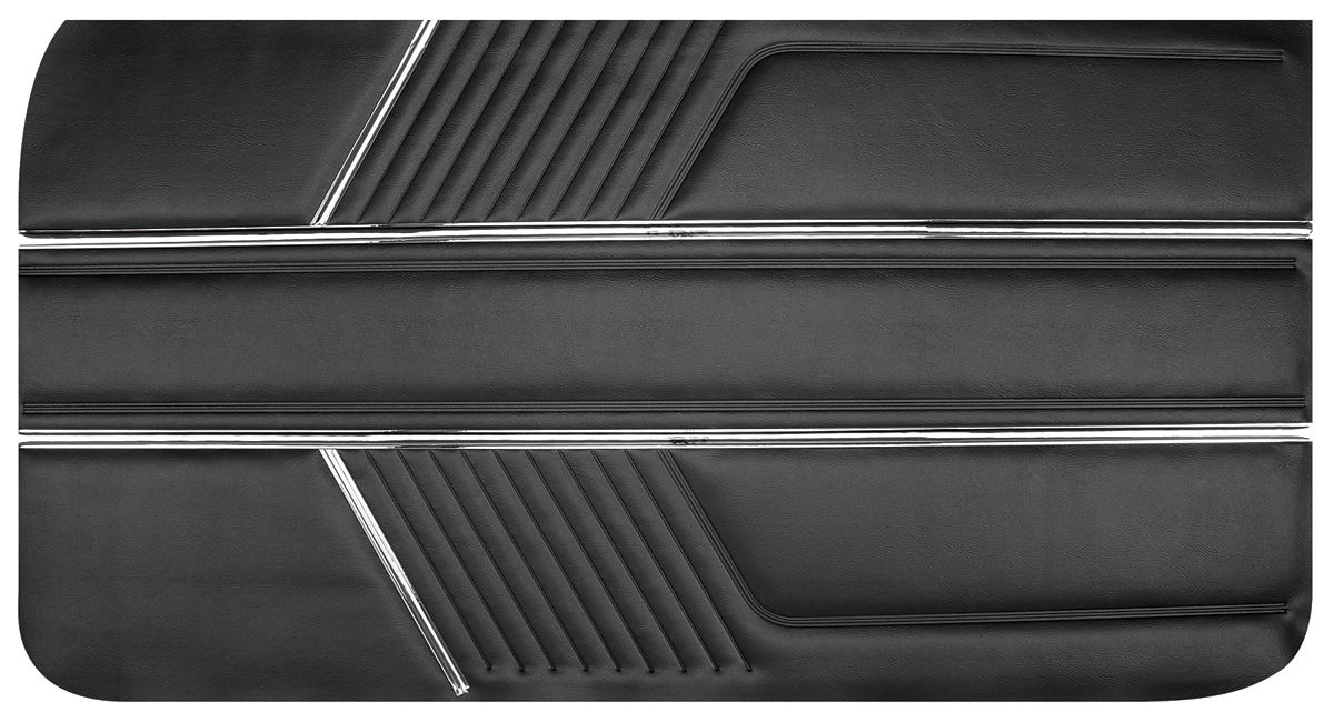 PUI - Door Panels, 1966 Catalina 2+2, Coupe/Convertible Front