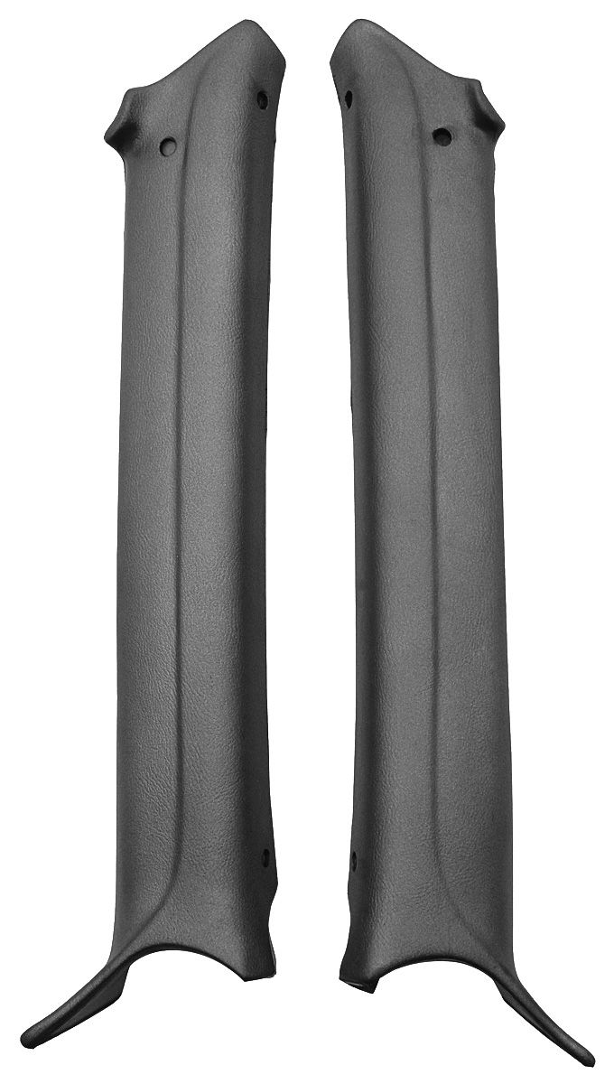 GTO Skylark Windshield Pillar Post Molding Cutlass Metal-LH 1968-72 Chevelle