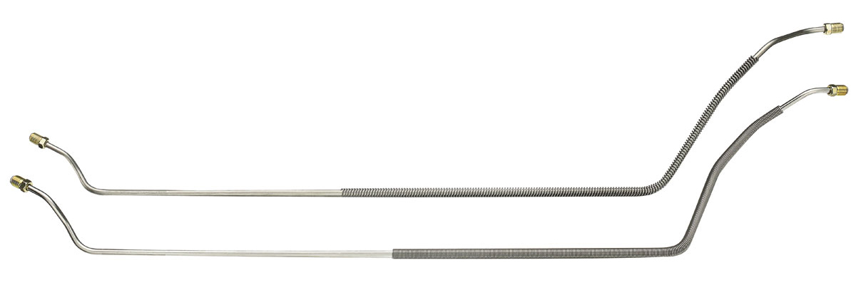 Stainless Steel Front Brake Line Kit For 64-67 Chevelle, Malibu, El Camino - Exact OEM Fit