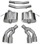 Exhaust System, Corsa, Extreme, Axle-Back, 2.75" Dual Rear Exit, Twin 4" Tips