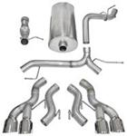 Exhaust System, Corsa, Sport, Cat-Back, 3" Dual Rear Exit, Twin 4.5" Tips