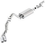 Exhaust, Borla Cat-Back, 2015-20 Escalade 6.2L, 3" In/2.25" Dual Out, Touring
