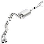 Exhaust, Borla Cat-Back, 2015-20 Escalade, 2.25" In/4" Angled Tips, S-Type