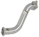 Downpipe, AFE Twisted Steel, 3" Stainless Steel, 2013-19 ATS, 2.0 Turbo