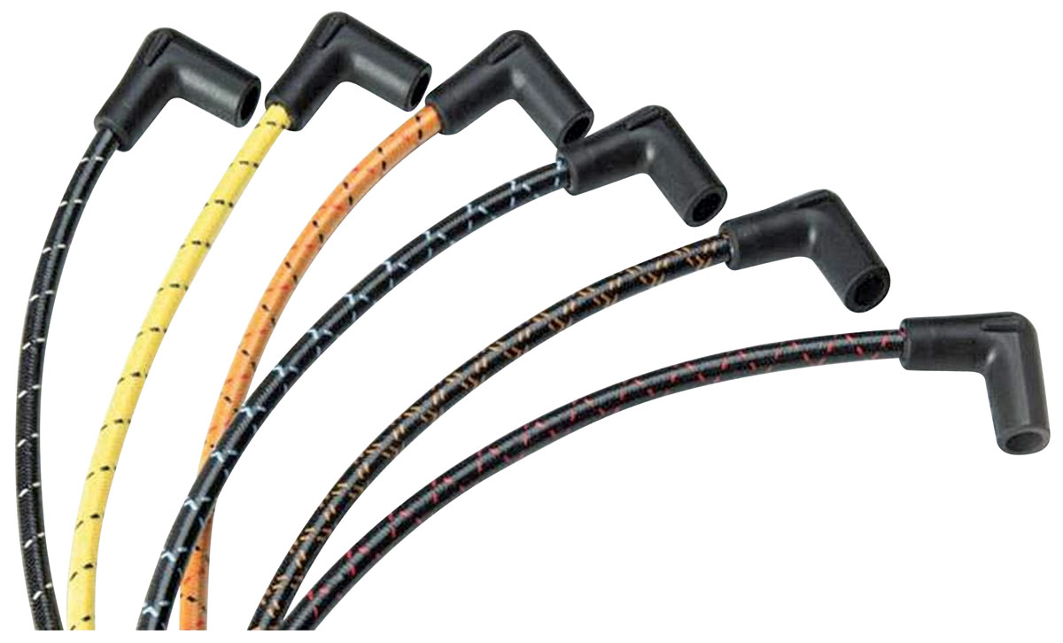 Lokar Wires, Retro Sparkplug, Universal 90 degree plug ends