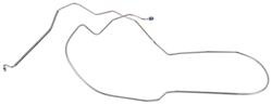 Brake Line, Power Disc, 1978-83 G-Body, Front To Rear, Valve To Rear Hose