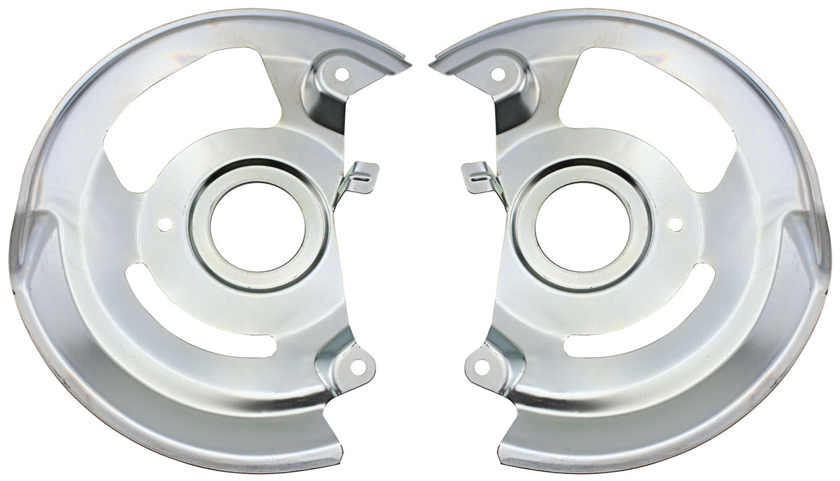 RESTOPARTS Backing Plates, Disc Brake, 198188 GBody, Front