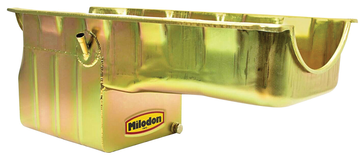 Oil Pan, Milodon, BBC, 454502 Mk V/Vi, Street & Strip, 91/2" Deep