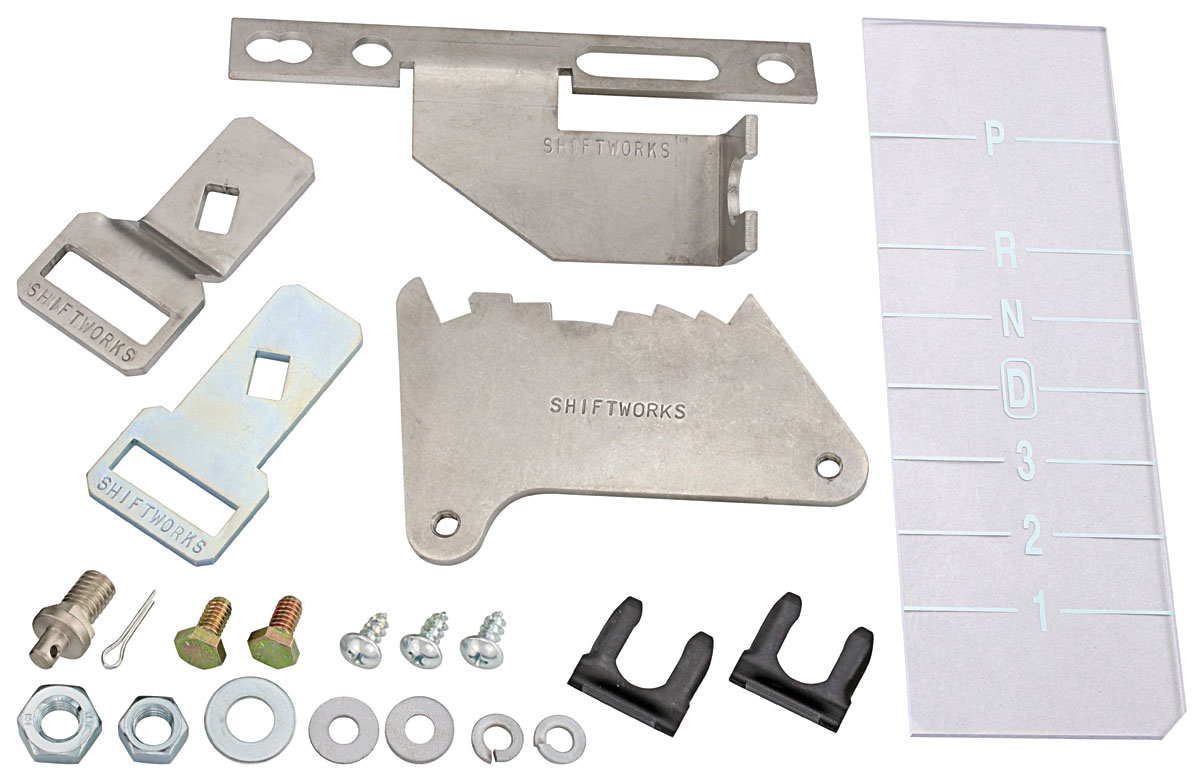 Shiftworks Conversion Kit, Shifter, 196870 Chevrolet, 4L80E Transmission
