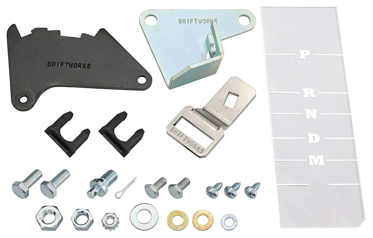 Shiftworks Conversion Kit, Shifter, 197172 Chevrolet, 6L80E Transmission