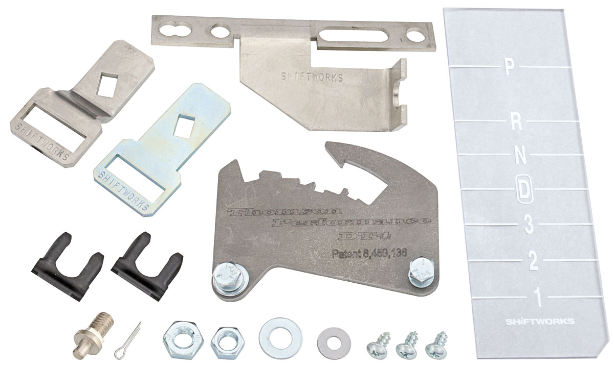 Shiftworks Conversion Set, Ratchet Shifter, 197172 Chevelle/El