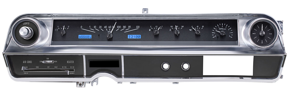 Dakota Digital - Dash Cluster, VHX, 1963-64 Cadillac @ OPGI.com