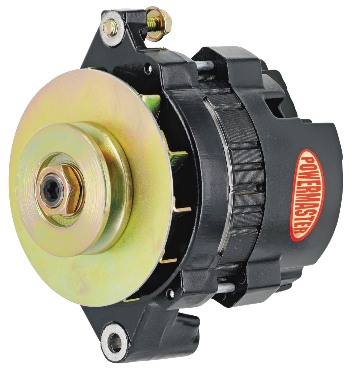 Alternator, Powermaster, 195488 GM, CS121, 100A, 1v Pulley