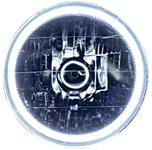 Headlight Assembly, Oracle, Sealed Beam, 7" w/LED Halo