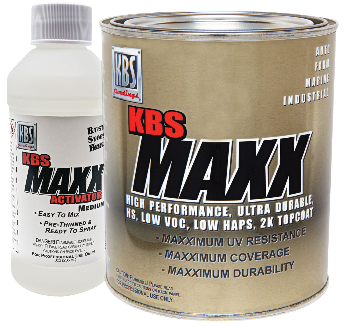 KBS Coatings Paint, KBS Maxx, Urethane Top Coat