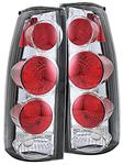 Tail Light Assembly, ANZO, 1999-00 Escalade, Incandescent, 3D Style