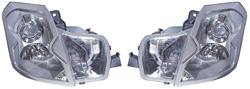 Headlight Assembly, Halogen, 2003-07 CTS/V w/o Headlight Leveling & Washer, Pair