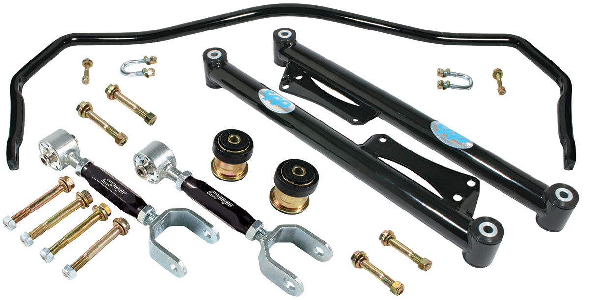 CPP Trailing Arm Set, Rear, Tubular, 196467 ABody, W/ Sway Bar