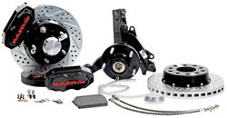 Disc Brake Set, Baer, SS4+, 1978-88 G-Body, Front, 11x1.020, w/Drop Spindles