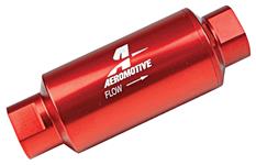 Fuel Filter, Inline, Aeromotive, 40 Micron, ORB-10, 5.5" L x 2" OD