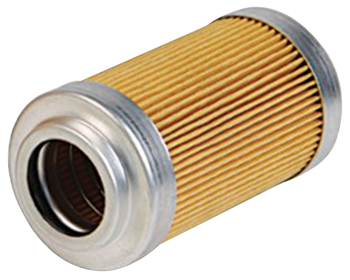 Photo of Fuel Filter Element, Inline, Aeromotive, 10 Micron Cellulose, For ORB-10 Housing