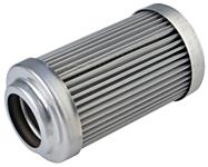 Fuel Filter Element, Inline, Aeromotive, 40 Micron SS Mesh, For ORB-10 Housing