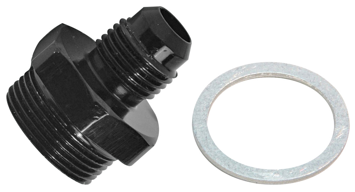 Fitting, Float Bowl, Aeromotive, Holley Carb, AN06 x 7/8" x 20 thread