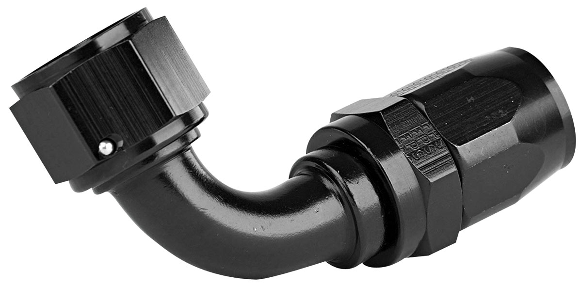 Fitting, Swivel, Aeromotive, AN12 w/90 Degree Hose End