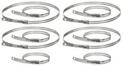 Snap Strap Set, Thermo-Tec, 6-9" & 4-18", V-6, Stainless Steel