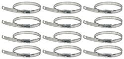 Snap Strap Set,  Thermo-Tec, 12 Pack- 9"