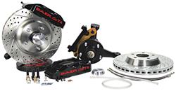 Disc Brake Set, Baer, Track4, 1973-77 A-Body, Front, 13x1.10, w/2" Drop Spindles