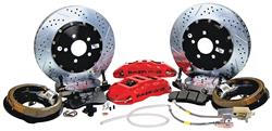 Disc Brake Set, Baer, Extreme+, 1964-77 Chevy A-Body, Rear, 14x1.25