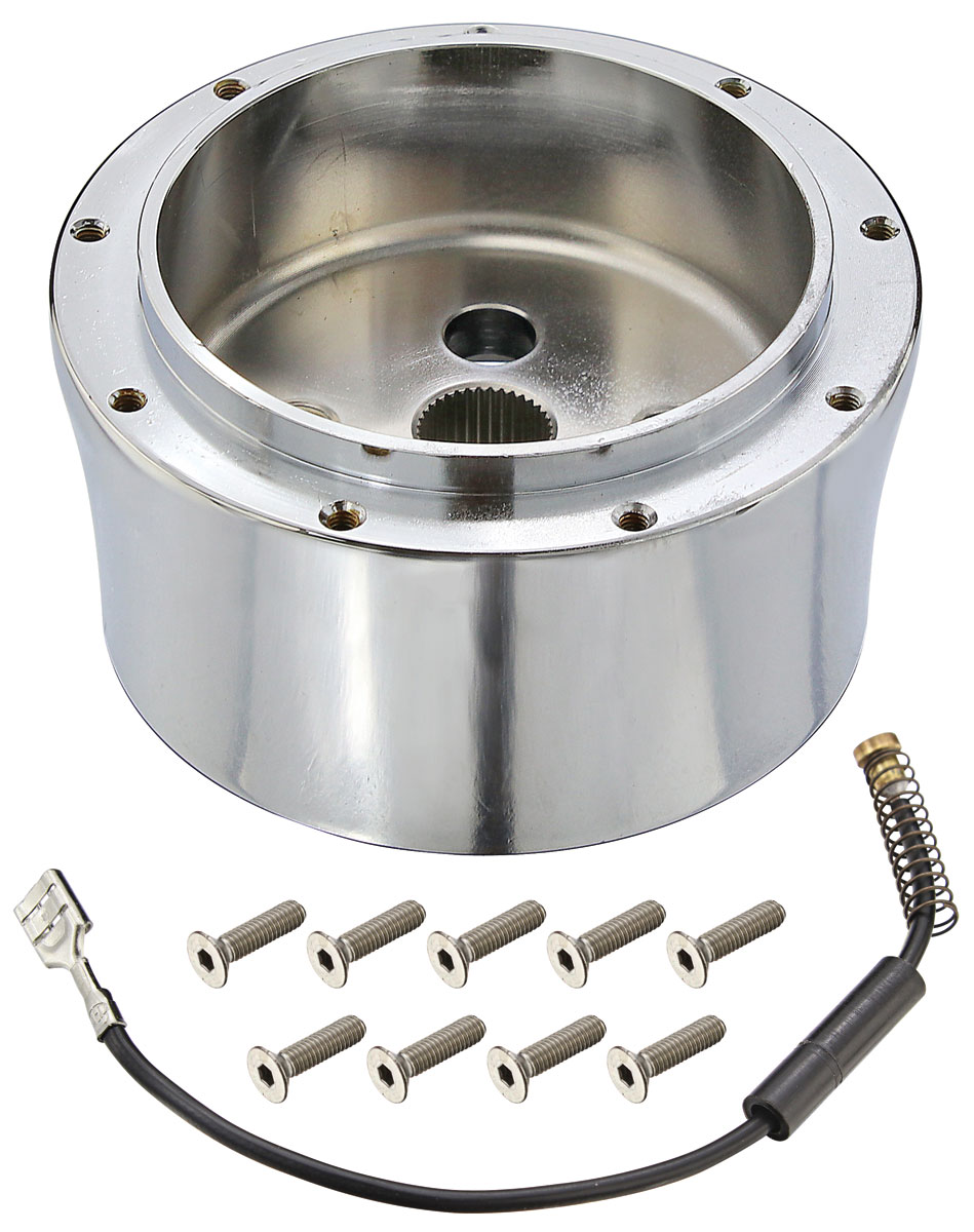 Adapter, Steering Wheel to 1969+ GM Style Column, 9Hole