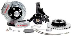 Disc Brake Set, Bear, SS4+, 1973-77 A-Body, Front, 11x1.020, w/2" Drop Spindles