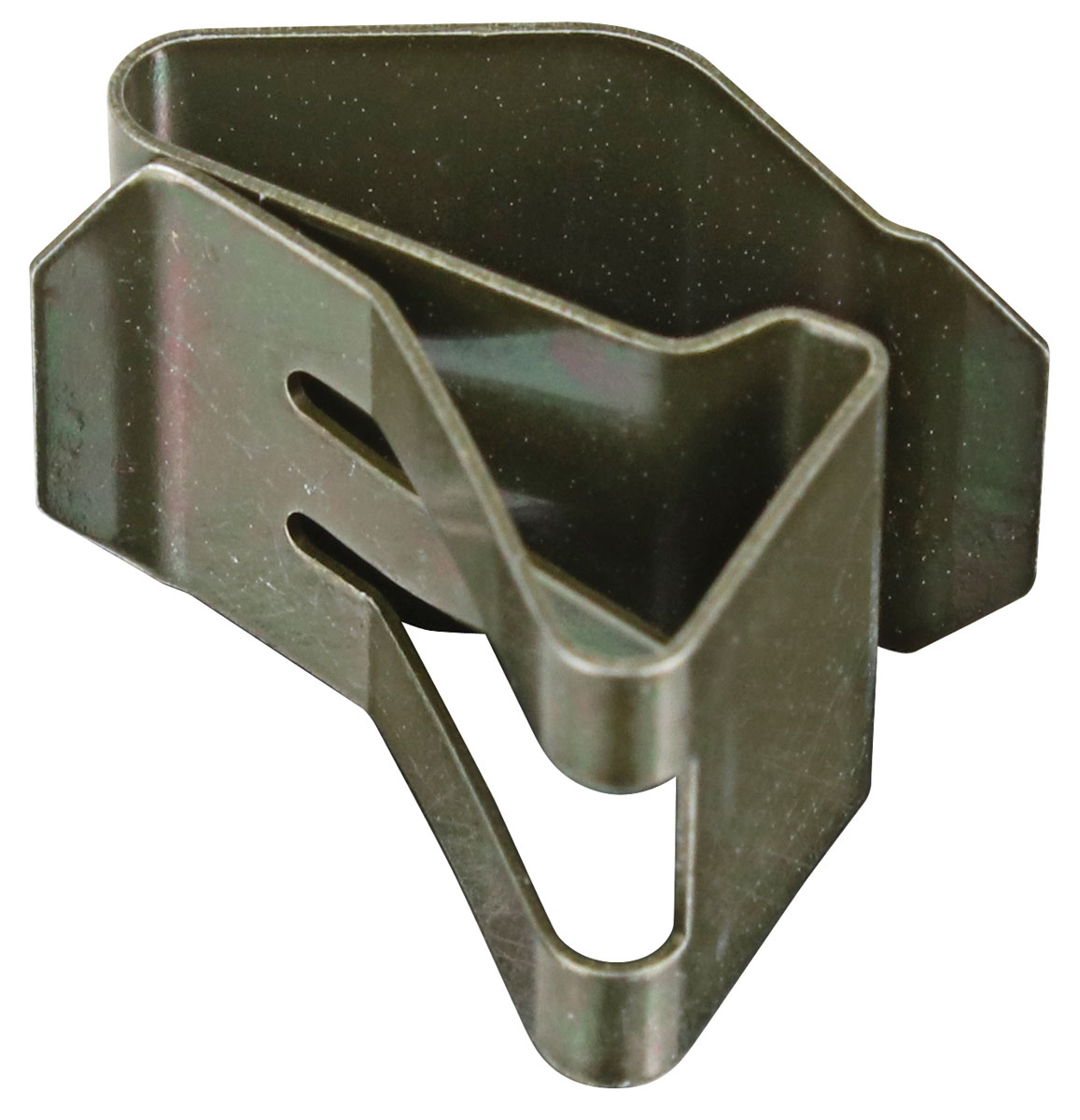 Clip, Washer Hose/Wiring, Cowl Lip, 196872 ABody, OE Olive Green